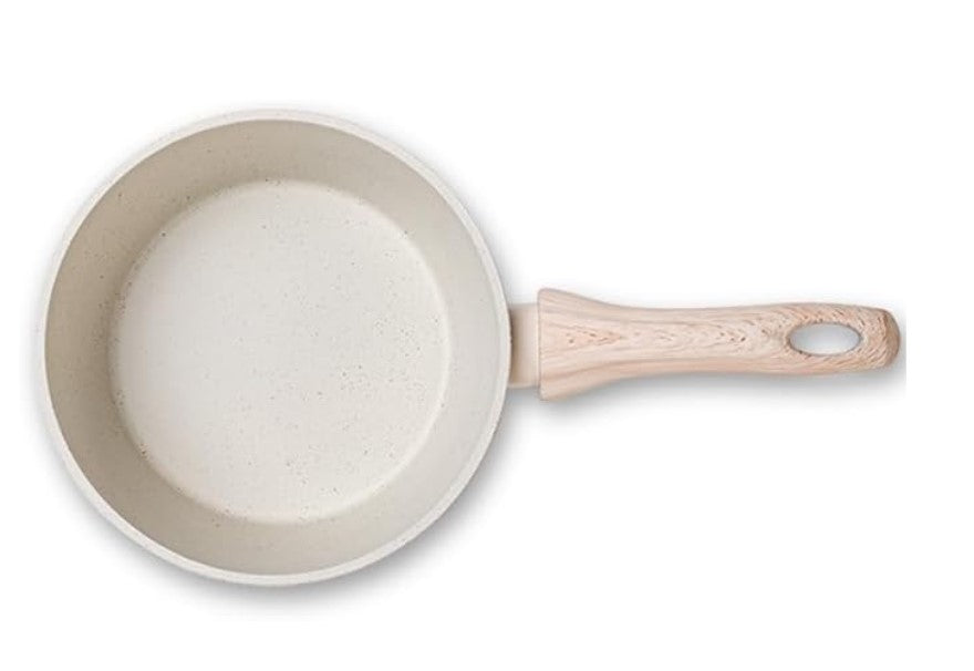 Jogo de Panelas Brinox Antiaderente Ceramic Life 6 Peças Sirius com Indução Vanilla